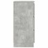 Aparador de madera de ingeniería gris hormigón 37,5x35x76