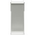 Leñero blanco 69,5x35x81 cm Acero laminado en
