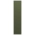 Leñero verde oliva 50x23x100 cm Acero laminado en