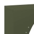 Leñero verde oliva 50x23x100 cm Acero laminado en