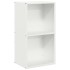 Leñero blanco 40x30x75 cm Acero laminado en