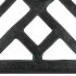 Base de sombrilla de hierro fundido verde 44x44x31