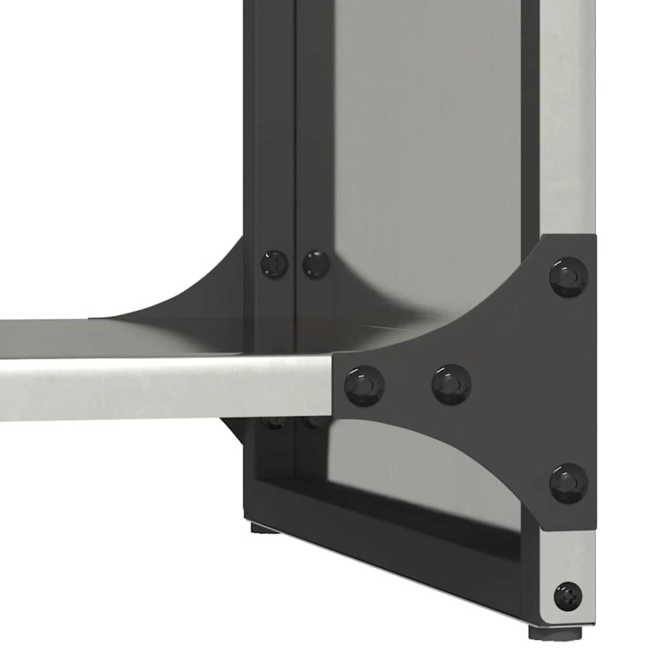 Leñero 40x30x80 cm acero