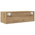Mueble para TV madera de ingeniería roble artisan 80x31x25,5
