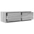 Mueble de TV madera de ingeniería gris Sonoma 80x31x25,5