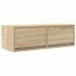 Muebles de TV 2 uds Roble Sonoma 80x31x25,5cm Madera