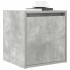 Mesillas de noche de pared 2 uds gris hormigón 38x34x40