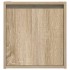 Mesillas de noche de pared 2 uds roble Sonoma 38x34x40