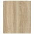 Mesillas de noche de pared 2 uds roble Sonoma 38x34x40