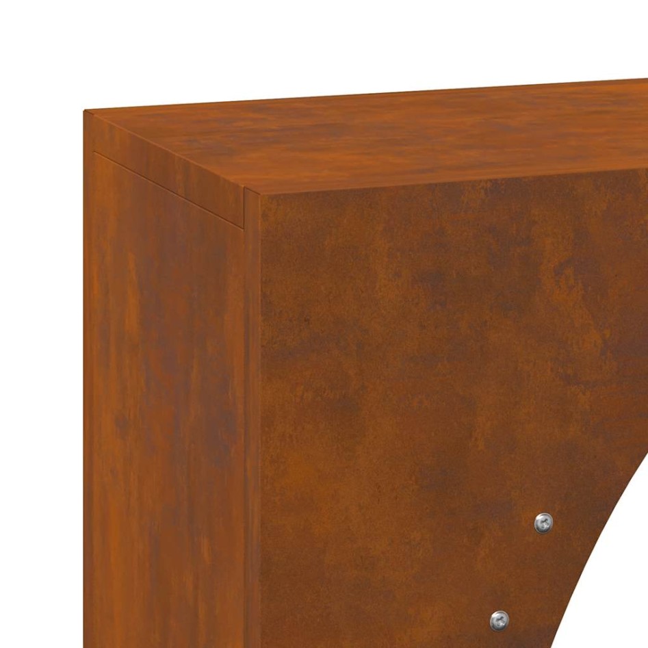 Leñero 50x23x100 cm acero