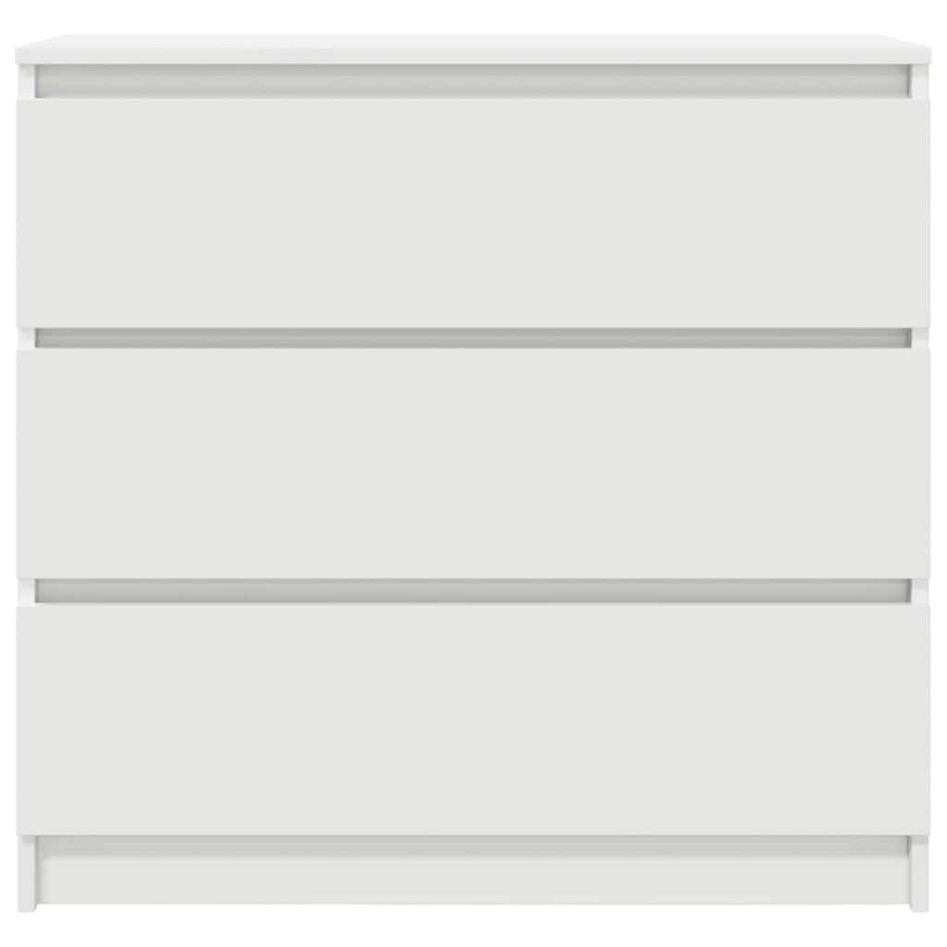 Aparador blanco 80x35x76 cm madera de