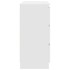 Aparador blanco 80x35x76 cm madera de