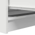 Aparador blanco 80x35x76 cm madera de