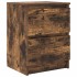 Mueble de TV de roble ahumado 40x35x54 cm Madera de