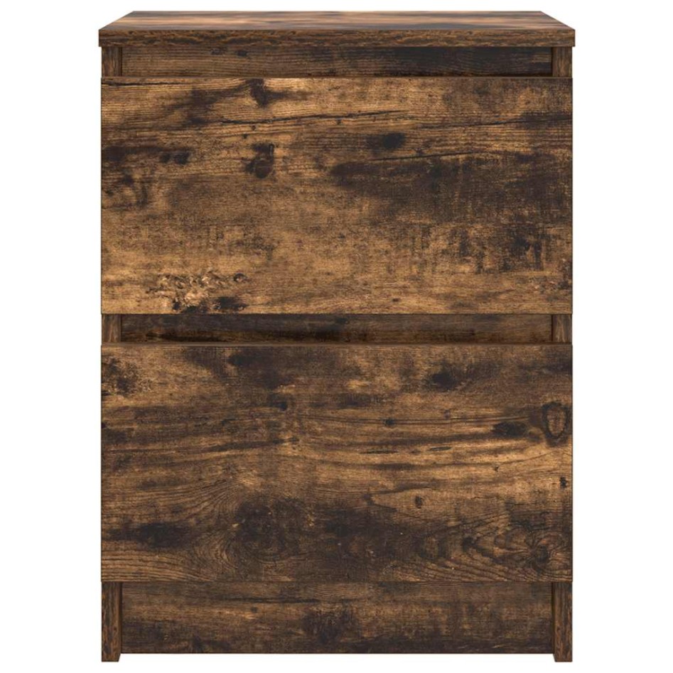 Mueble de TV de roble ahumado 40x35x54 cm Madera de