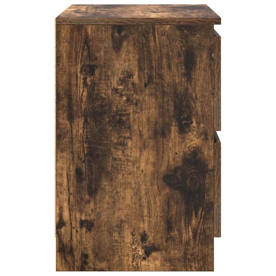 Mueble de TV de roble ahumado 40x35x54 cm Madera de