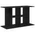 Soporte para acuario de madera de roble negro 100x40x60