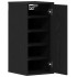 Zapateros 2 uds roble negro 32x35x70 cm madera de