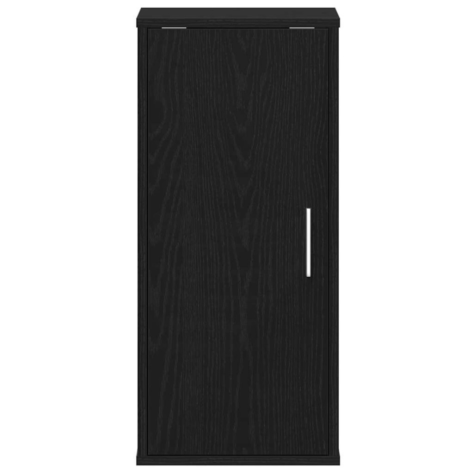 Zapateros 2 uds roble negro 32x35x70 cm madera de