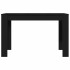 Mesa de comedor de madera ingeniería roble negro 120x60x76