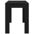 Mesa de comedor de madera ingeniería roble negro 120x60x76