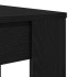 Mesa de comedor de madera ingeniería roble negro 120x60x76