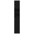 Mueble de baño de madera de roble negro 32x25,5x190