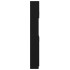 Mueble de baño de madera de roble negro 32x25,5x190