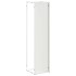 Leñero blanco 25x25x100 cm Acero laminado en