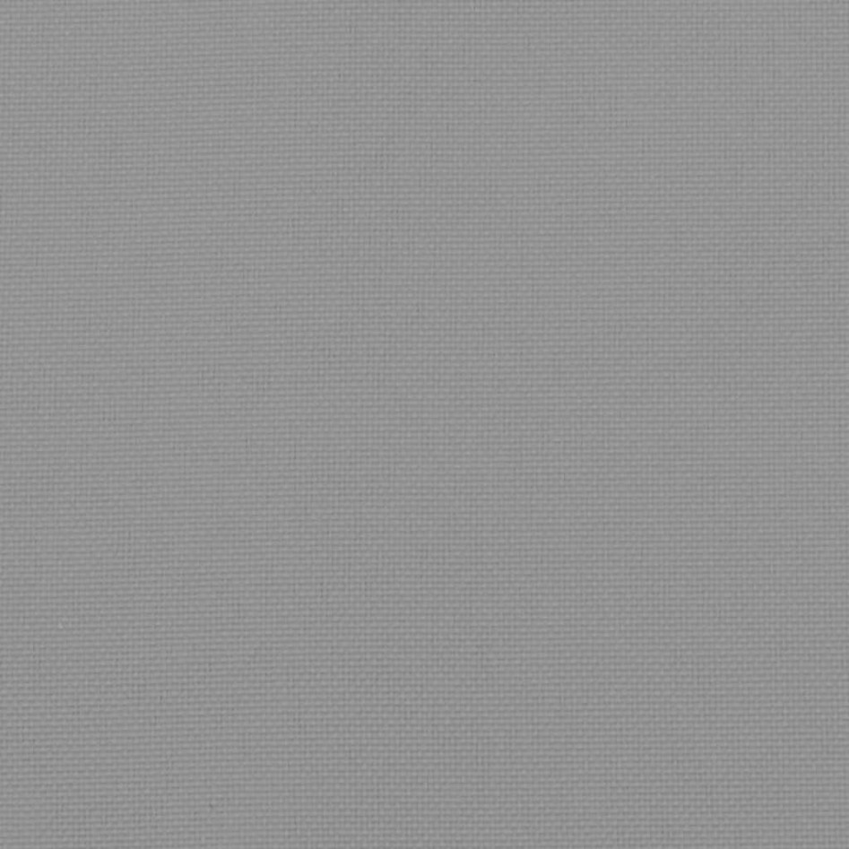 Tumbona plegable gris 175x54x8,5 cm tejido