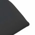 Tumbona plegable negra 175x54x8,5 cm tela