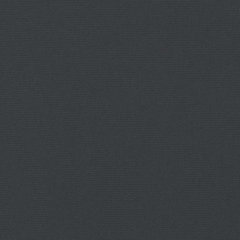 Tumbona plegable negra 175x54x8,5 cm tela