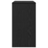 Mesa consola roble negro 89x41x76,5 cm madera de