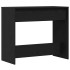 Mesa consola roble negro 89x41x76,5 cm madera de