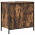 Mueble de baño con lavabo roble ahumado 60x34,5x60