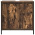 Mueble de baño con lavabo roble ahumado 60x34,5x60