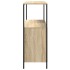 Mueble de baño con estantes roble Sonoma 76,5x35x95