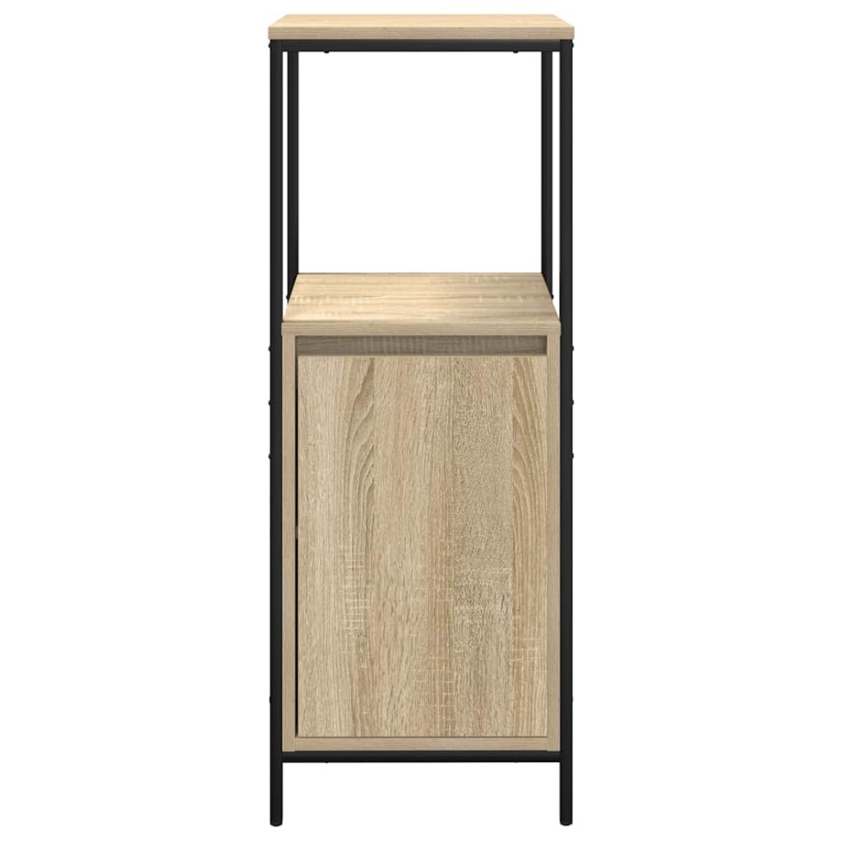 Mueble de baño con estantes roble Sonoma 36x35x95