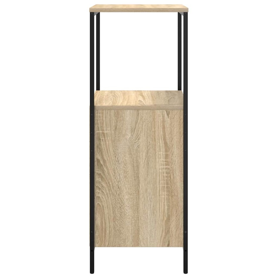 Mueble de baño con estantes roble Sonoma 36x35x95
