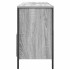 Mueble de baño con lavabo y cajones gris Sonoma 90x34,5x60