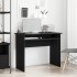 Escritorio roble negro 90x50x74 cm madera de