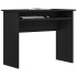 Escritorio roble negro 90x50x74 cm madera de