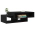 Mesa de centro de madera de roble negro 105x55x32