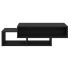 Mesa de centro de madera de roble negro 105x55x32