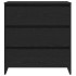 Aparador de madera de roble negro 70x41x75