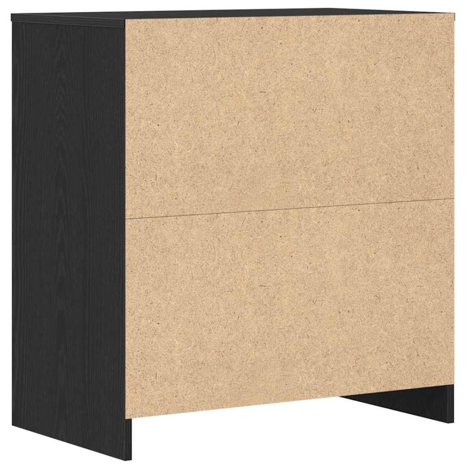 Aparador de madera de roble negro 70x41x75