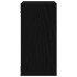 Estantes cúbicos de pared  6 uds roble negro 30x15x30
