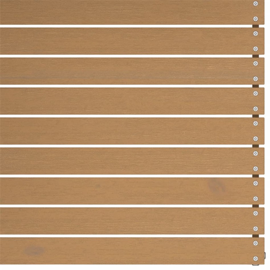 Sofá de jardín 2 plazas y cojines madera maciza de pino