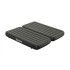Bestway Colchón inflable 3 en 1 negro y gris 188x99x25