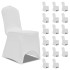 Funda de silla elástica color crema 18